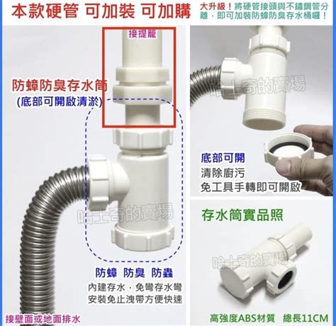 廚房排水管存水彎|廚房長工